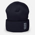 Basketball &God Smoke Cuffed Beanie